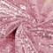 1 Yard Rose Gold Glitter Sequin Fabric 52" Width Polyester for DIY Sewing, Table Linen, Runner & Tablecloth